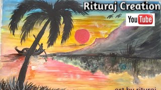 Water Painting Rituraj Borah ,,