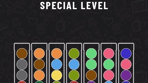 Ball Sort Puzzle Special Level After Level 590 #ballsortpuzzle #ballsortpuzzlegameplay #puzzlegame