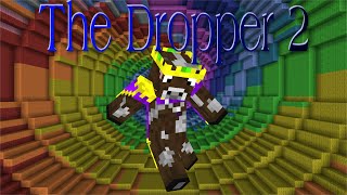 COOLEST DROPPER MAP EVER!! / The Dropper 2 - Newton vs Darwin Part 1/2 / Minecraft