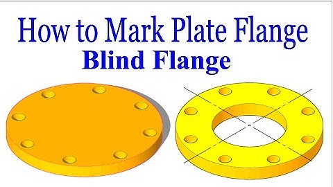 Plate Flange Marking, Fabrication free Tutorial
