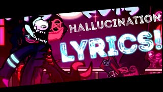 Hallucination/Neo Winter Horrorland LYRICS! (Friday Night Funkin) Neo 3.0