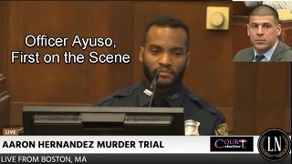 Aaron Hernandez Trial Day 2 Part 1 (First responding officers)