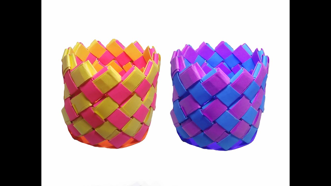 how-to-make-paper-vase-very-easy-diy-craft-doovi