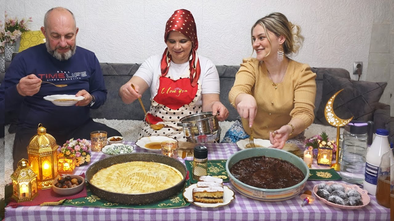 8.dan iftara⭐️Babo se vratio, mama pravi od jednog tijesta slatko i slano🥰