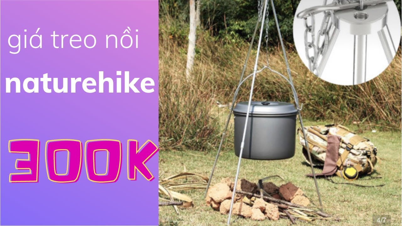 Review Giá Treo Nồi Dã Ngoại 10L Siêu Bền Của... - youtube
