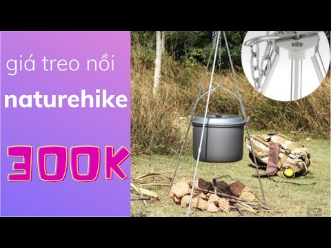 Video Review Giá Treo Nồi Dã Ngoại 10L Siêu Bền Của... - youtube