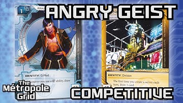 Android: Netrunner // Angry Geist vs. Russian Near-Earth Hub - Competitive