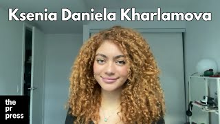 The Permanent Rain Press Interview w/ Ksenia Daniela Kharlamova | Heated Rivalry Season 1 - Svetlana screenshot 5