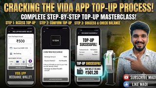 Charge Your Vida V1 at Ather Grid: How to Add Money to Vida Wallet😇✨#vidaevbike #addmoneytowallet#EV screenshot 1
