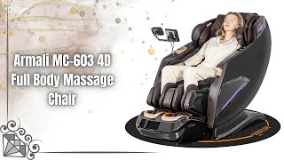 Armali Mc-603 4D Mage Chair Review Luxury, Ai & Zero Gravity Comfort