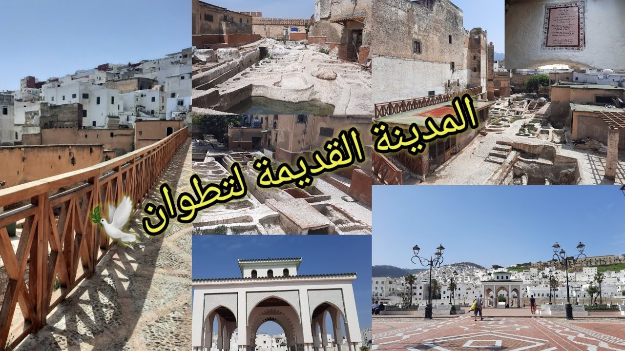 جولة في المدينة العتيقة لتطوان🔝انطلاقا من باب العقلة وصولا إلى باب النوادر👌مع زيارة لدار الدباغة🔝💯
