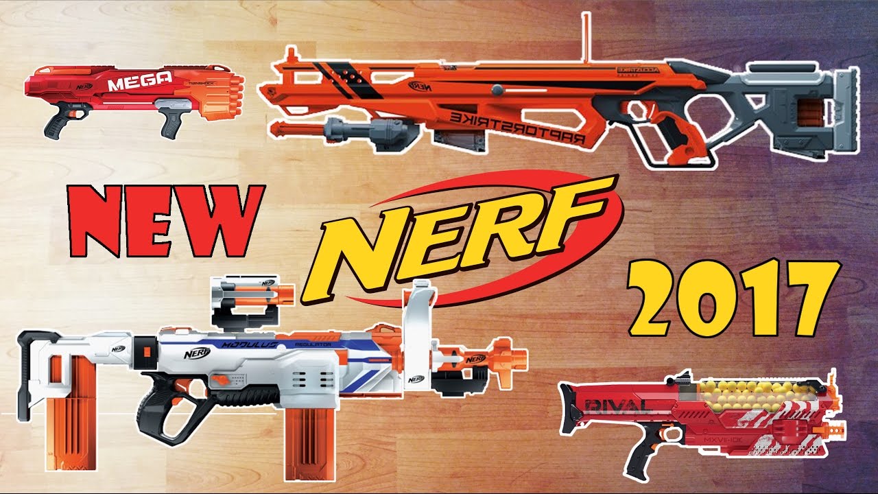 New Nerf Sniper Rifle Accustrike Raptor Strike Blaster Toy Guns