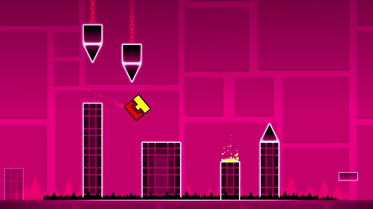 Cùng mình chơi Geometry Dash - level 6 "Cant let go" (full)