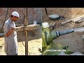 Complete Process  Motor Pump Boring | Motor Pump Lgane Ka Tareqa Village Style  BY MOZZAM SALEEM