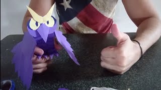 Bonecos de Papel #97 'Coruja'