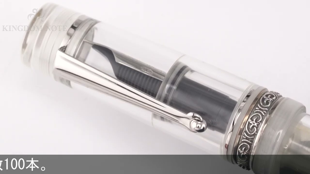 DELTA デルタ 万年筆 ドルチェビータ デモンストレーター F - YouTube