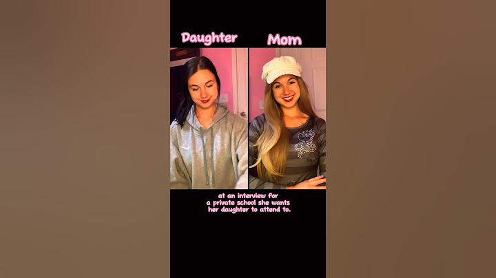 POV your daughter says something very surprising during her interview🥺😇 #acting #skit #shorts