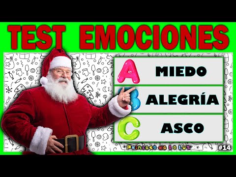 LAS EMOCIONES Básicas en SITUACIONES 🌟 JUEGA Con SANTA CLAUS 🎅