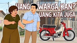 PUNYA TABUNGAN RATUSAN JUTA, EMAK EMAK INI LEBIH PILIH PAKAI UANG KAS WARGA | DRAMA ANIMASI