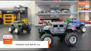 Trasped Hg4469 164 24g Rwd Mini H1 Alloy Army Military Truck Rc Car  Shop On Banggood