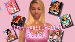 THE SIMS 4|FEMALE HAIR CC FOLDER💕