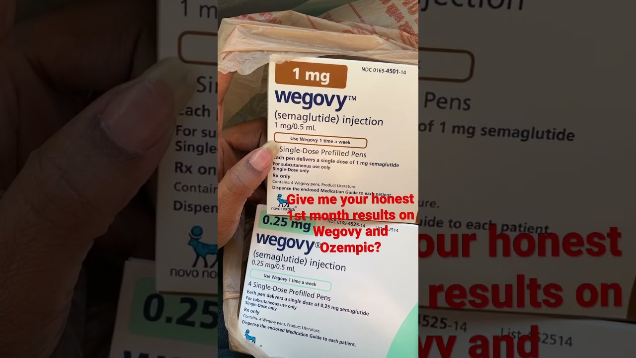 Honest First Week And Month On Wegovy Ozempic Viral Weightloss Diet Fyp