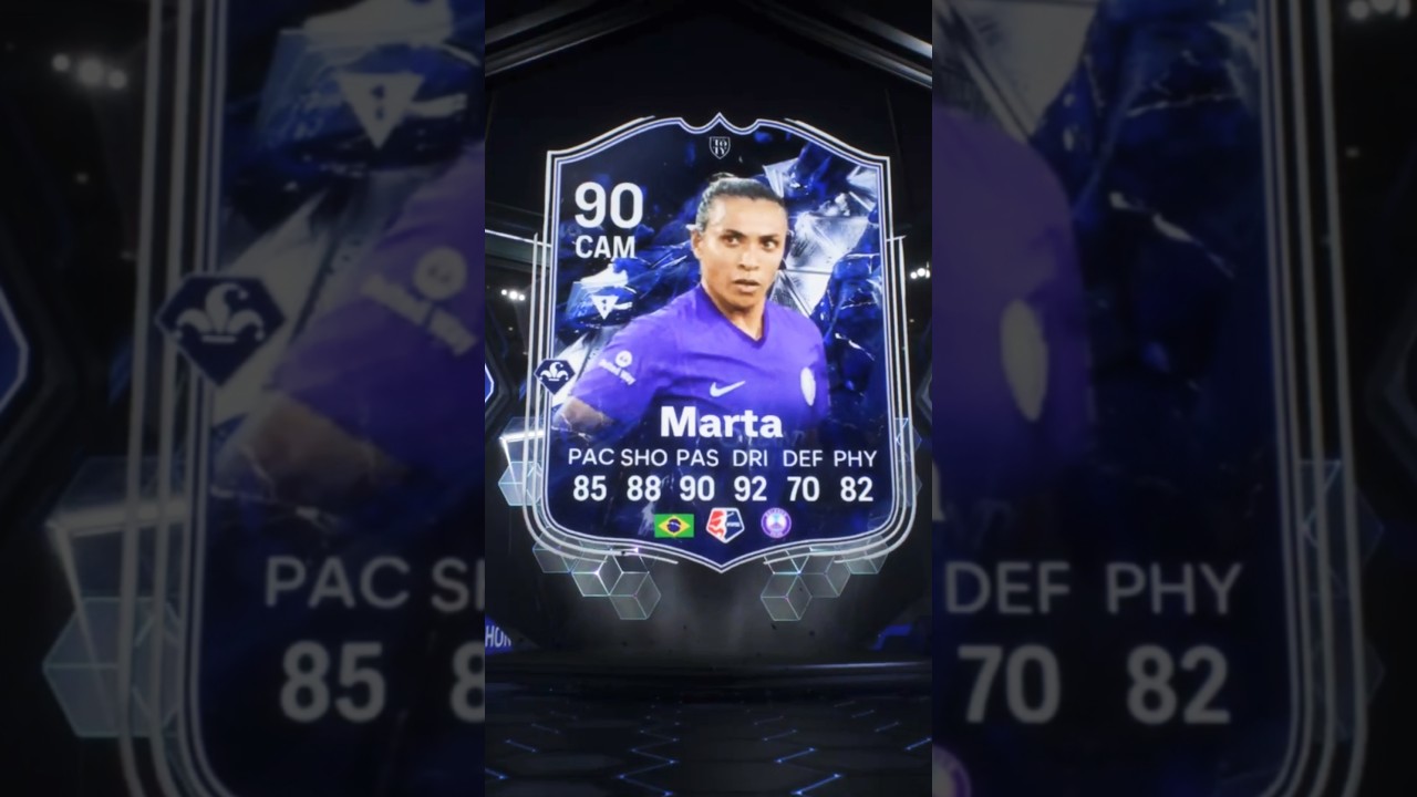 90 TOTY Honourable Mentions Marta SBC Player Review on EA FC 25 Ultimate Team! 