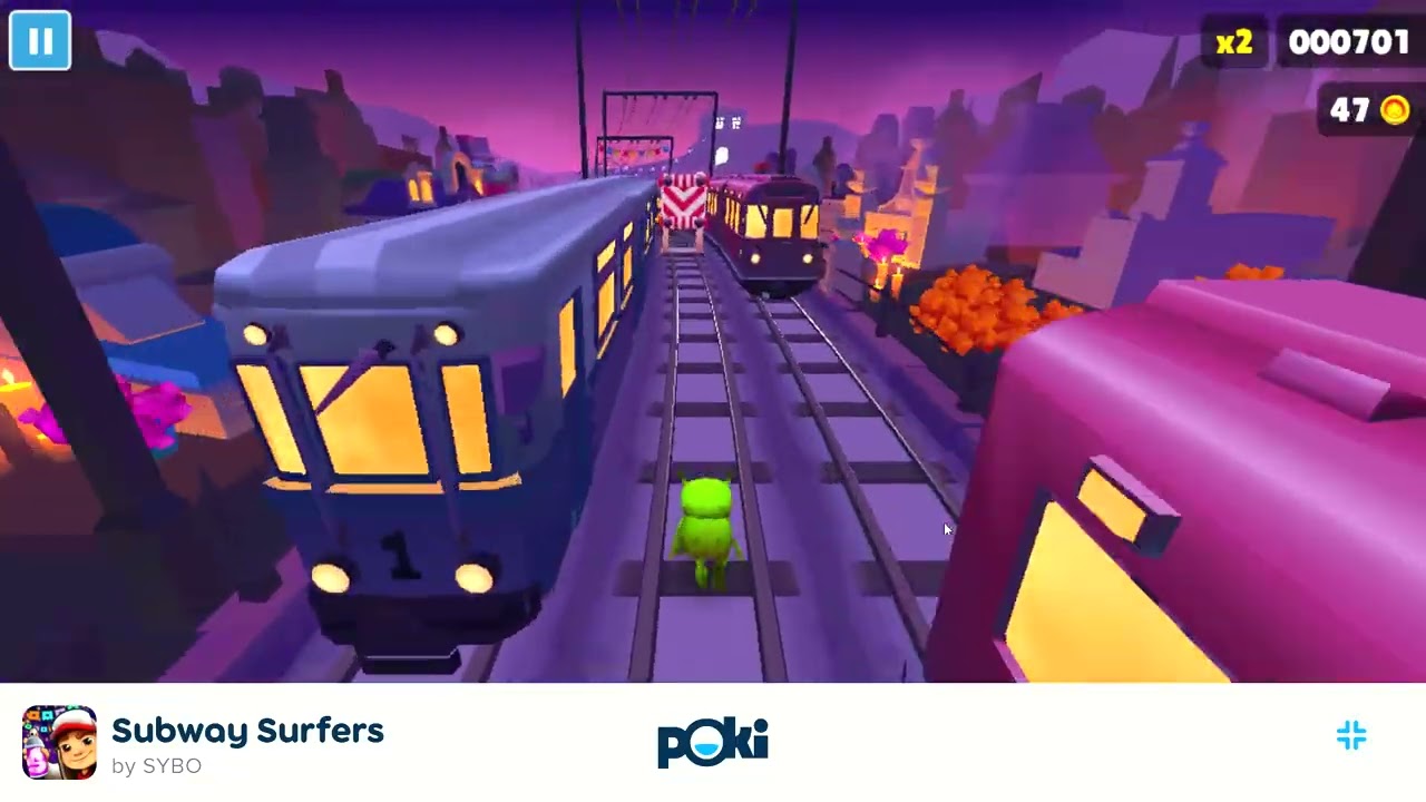 SONO RITORNATO DI NUOVO SU SUBWAY SUREFERS!!! ( POKI )