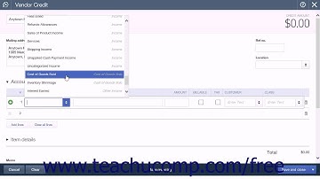 QuickBooks Online Plus 2015 Tutorial Early Bill Payment Discounts Intuit Training