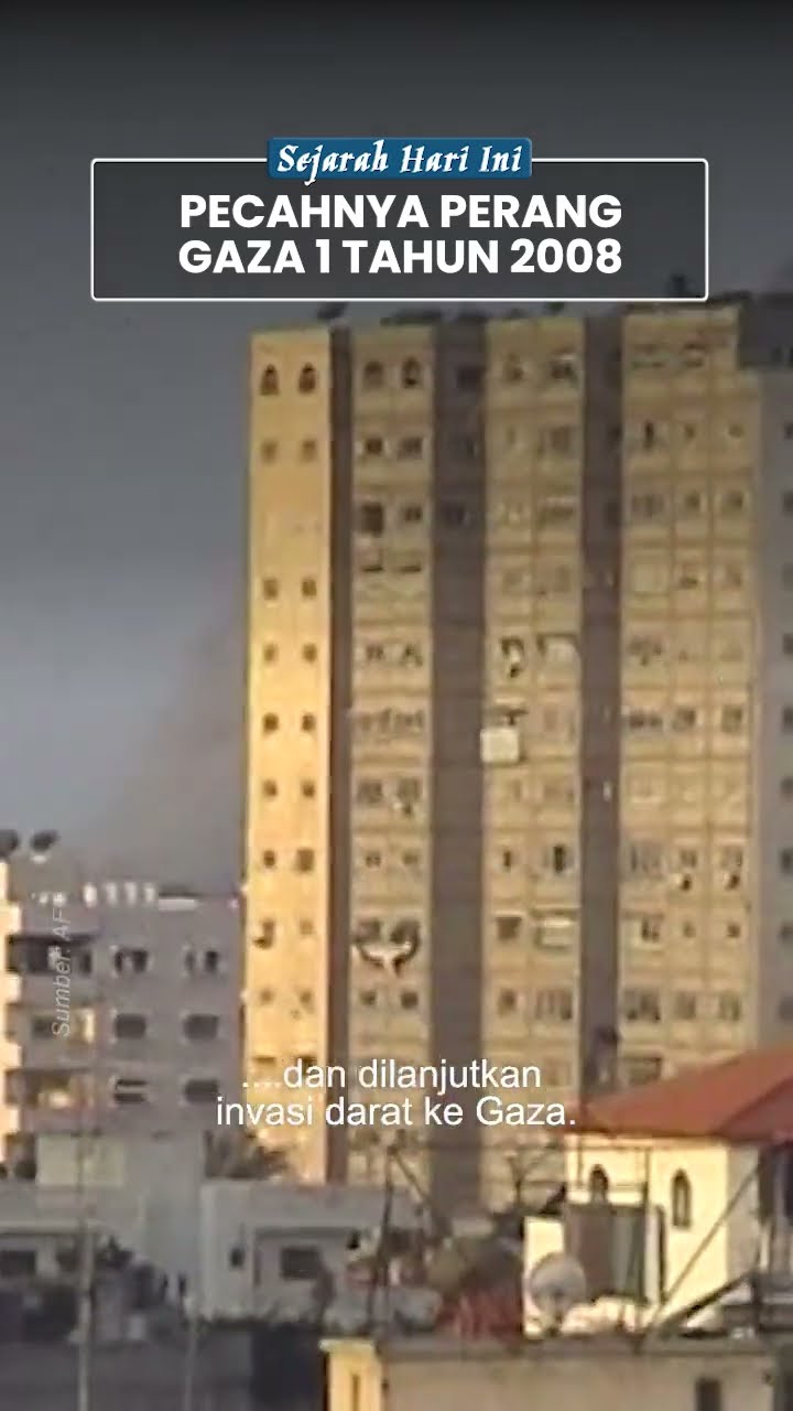 Meletusnya Perang Gaza 1 Menuju Pengujung Tahun 2008, Israel Bombardir Sekolah hingga Rumah Sakit