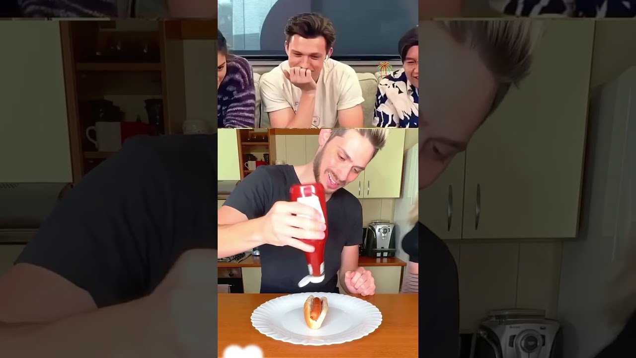 Tom Holland React Viral Videos Part 20 💞 #reaction #tomholland #funny #trending
