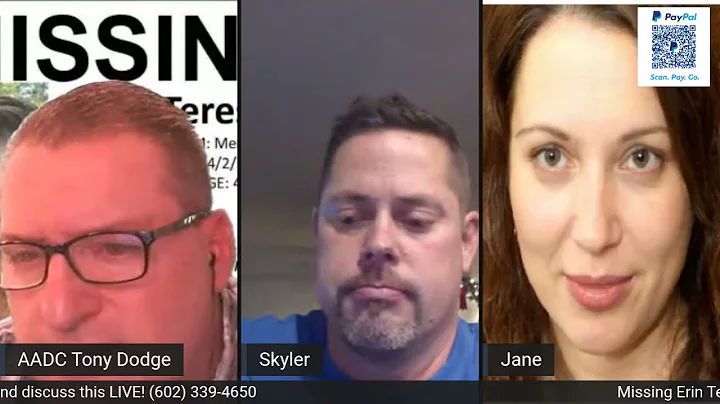 Erin Teresa Lawrence VANISHED! LIVESTREAM with Sky...