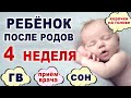 Что происходит и что нужно ребенку на 4 неделе жизни? Ребенок на четвертой неделе после родов.