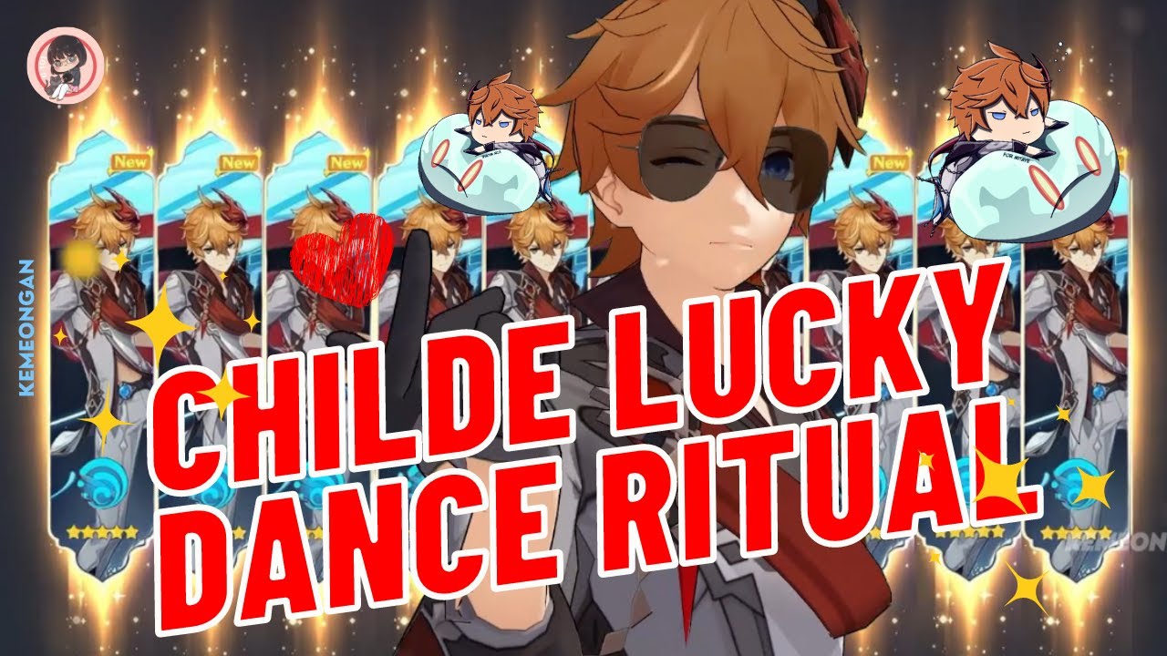 Childe Lucky Dance Ritual Genshin Impact - YouTube