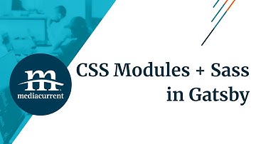 CSS Modules plus Sass in Gatsby