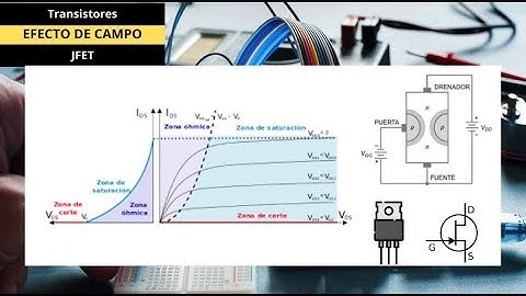 ¿Qué es un transistor JFET? | Cómo funciona un JFET | Electrónica