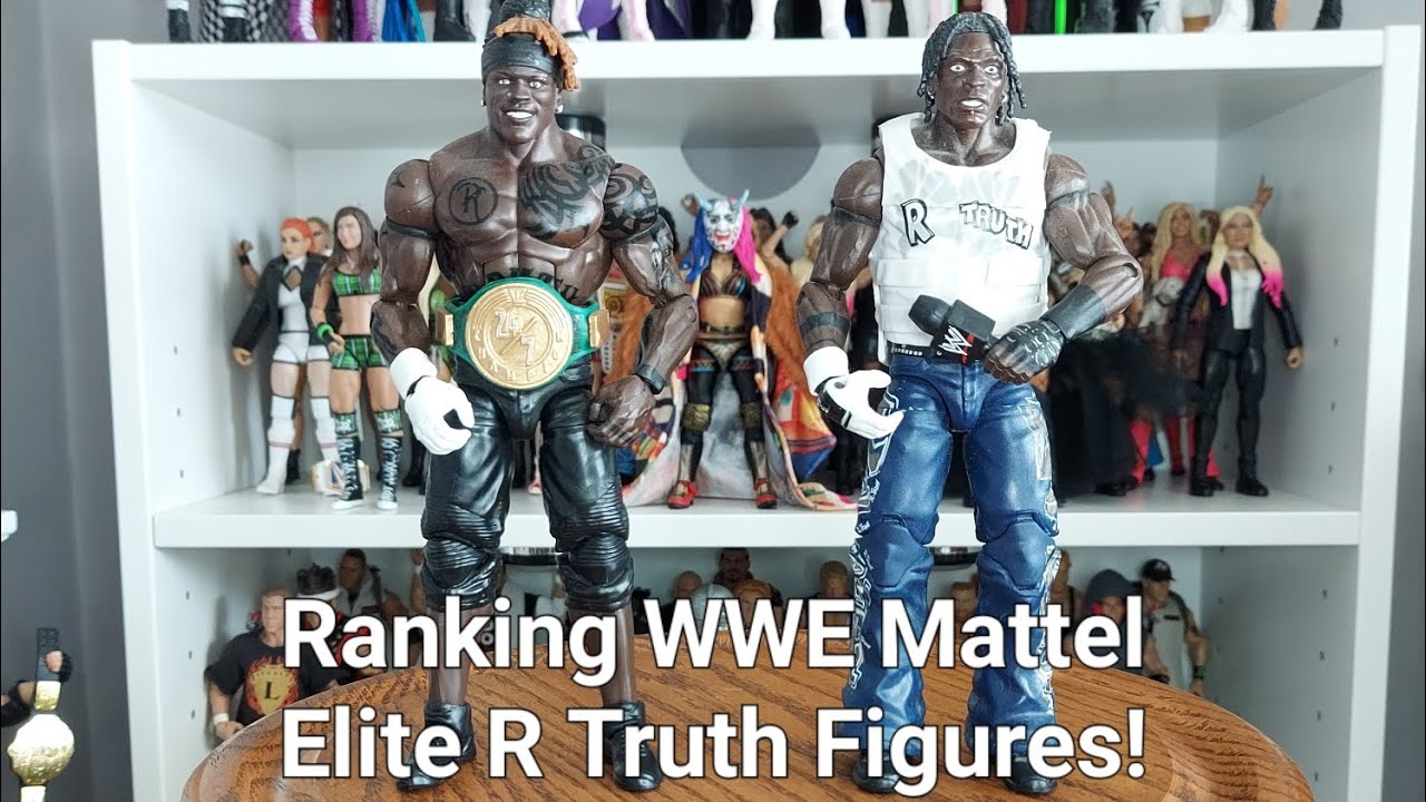 Ranking all the WWE Mattel Elite R Truth figures in my collection! #wwe ...