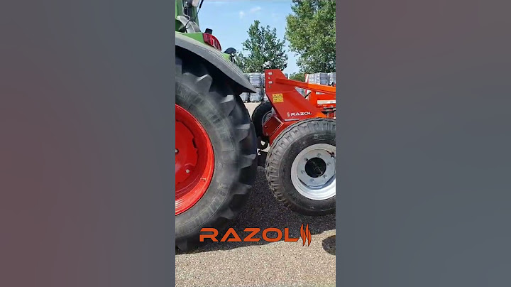 Livraison locale d'un décompacteur ACV RAZOL