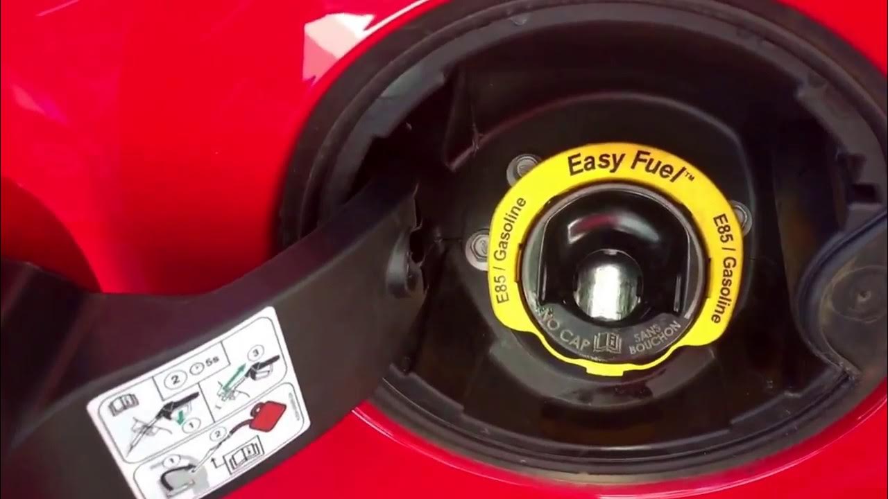 F150 Ford Cap Less Gas Tank won't open - simple SOLUTION - YouTube