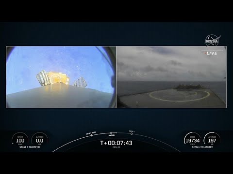 Vídeo: SpaceX Prega Gêmeo Falcon Pouso De Reforço Pesado, Mas Núcleo Central Perde Navio Drone