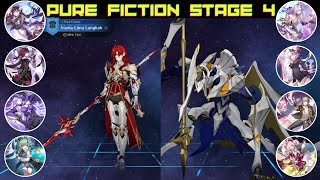 【SHOWCASE】Nihility & Remembrance Team | Pure Fiction Stage 4 Irama Lima Langkah - Honkai Star Rail