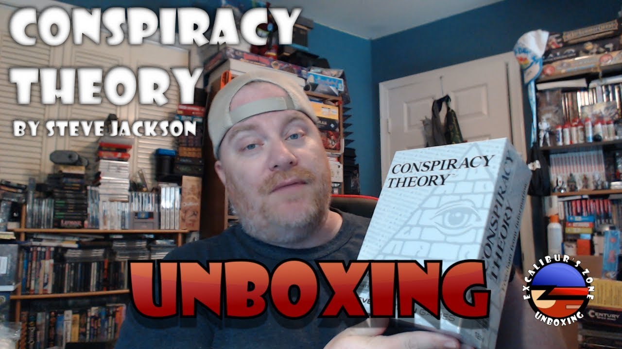 Unboxing: Conspiracy Theory by Steve Jackson Games [Kickstarter]