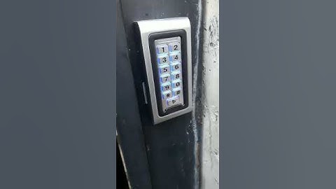 ŞİFRELİ KAPI ANAHTARLIK TANITMA