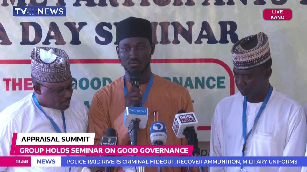 (LIVE) KANO STATE GOOD GOVERNANCE APPRAISAL SUMMIT