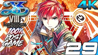 YS VIII LACRIMOSA OF DANA (4K 60FPS) Gameplay Walkthrough Part 29 - Sanctuary & Last Stand Raid
