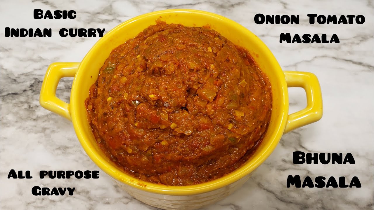 Tomato onion masala All Purpose Gravy Veg Gravy Recipe Basic