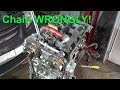 What happens if I install Timing Chain or Belt Wrongly