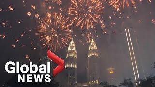 Kuala Lumpur ushers in 2019 with impressive fireworks display