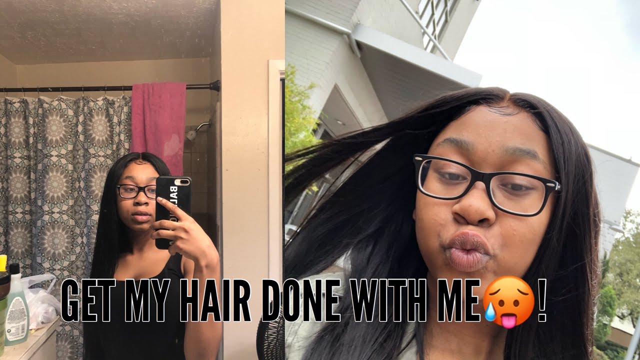 Come With Me To Get My Hair Done For My Birthday Ft Klaiyi Hair Youtube