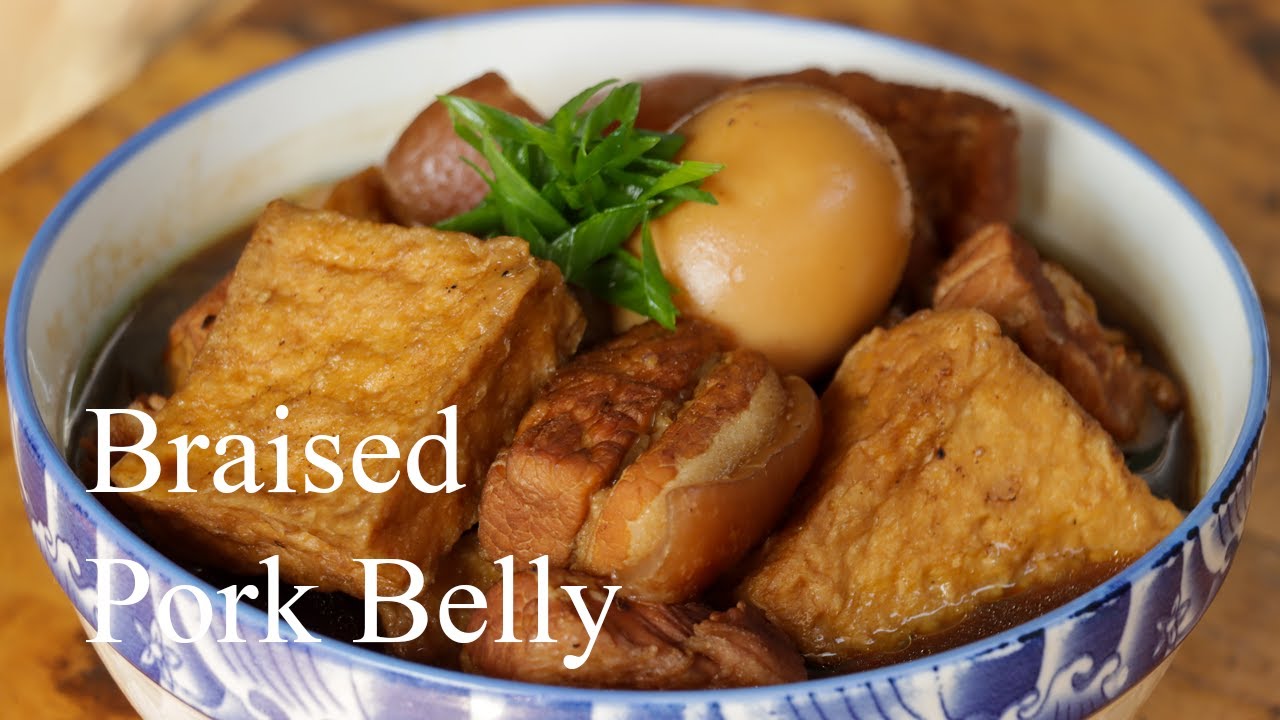 The Secret of BRAISED PORK WITH TOFU AND EGGS YouTube